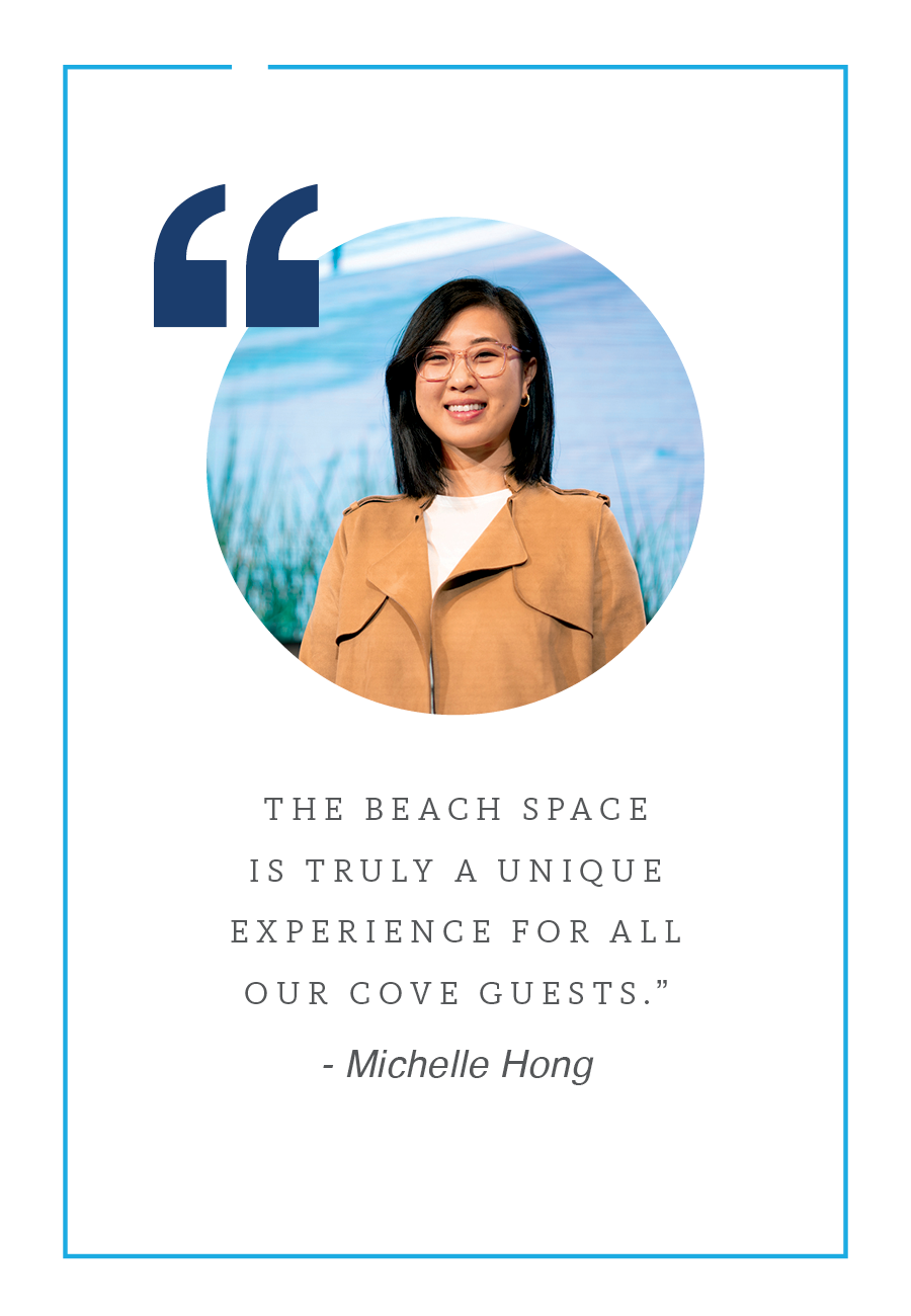michelle hong beach @ the cove manager