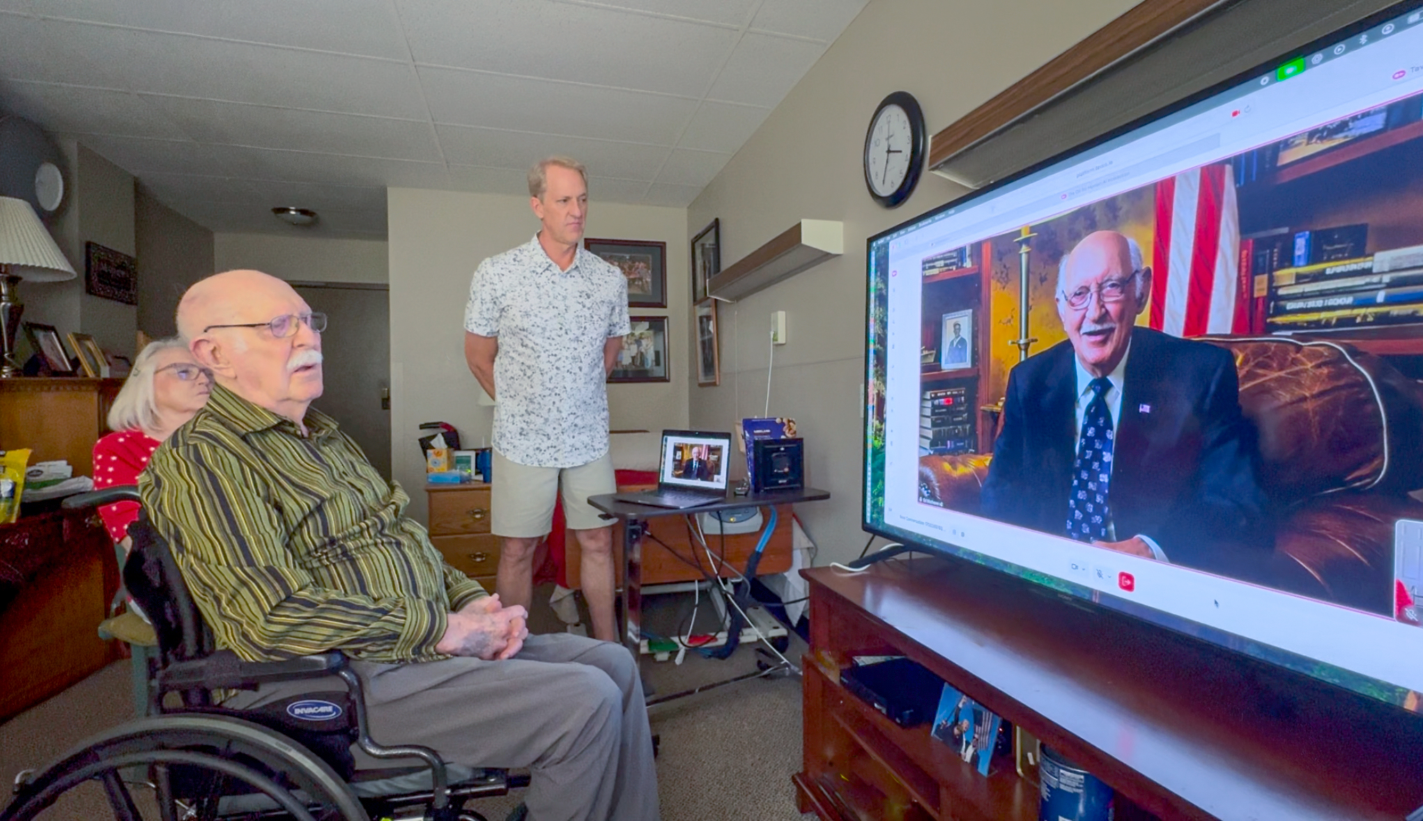 Ed Mathews meets the digital Ed Mathews powered by the Elder Wisdom platform.